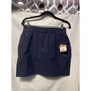 NWT Eddie Bauer Woman Rainier Pull On Skort Atlantic Size 6
